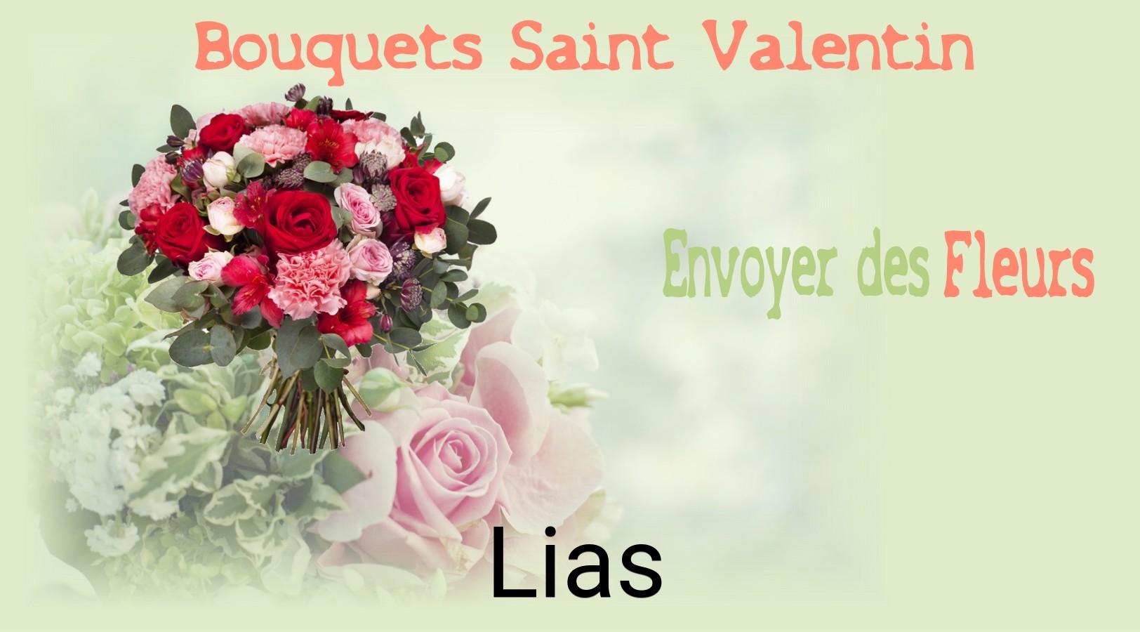 Roses de Saint-Valentin livrées à Lias